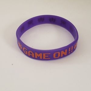 🍭7/$15 Silicone Bracelets Rubber Wristband Game On